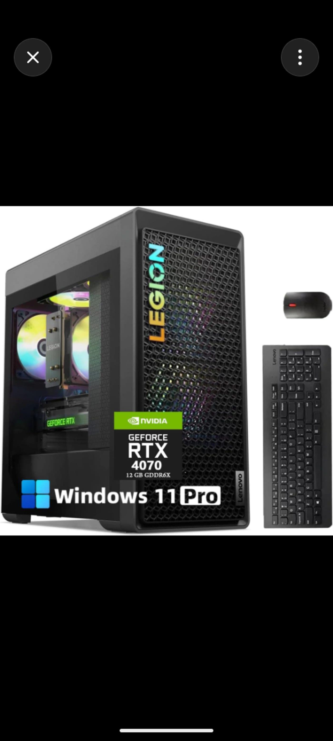 Lenovo Legion Tower 1TB RTX 4070