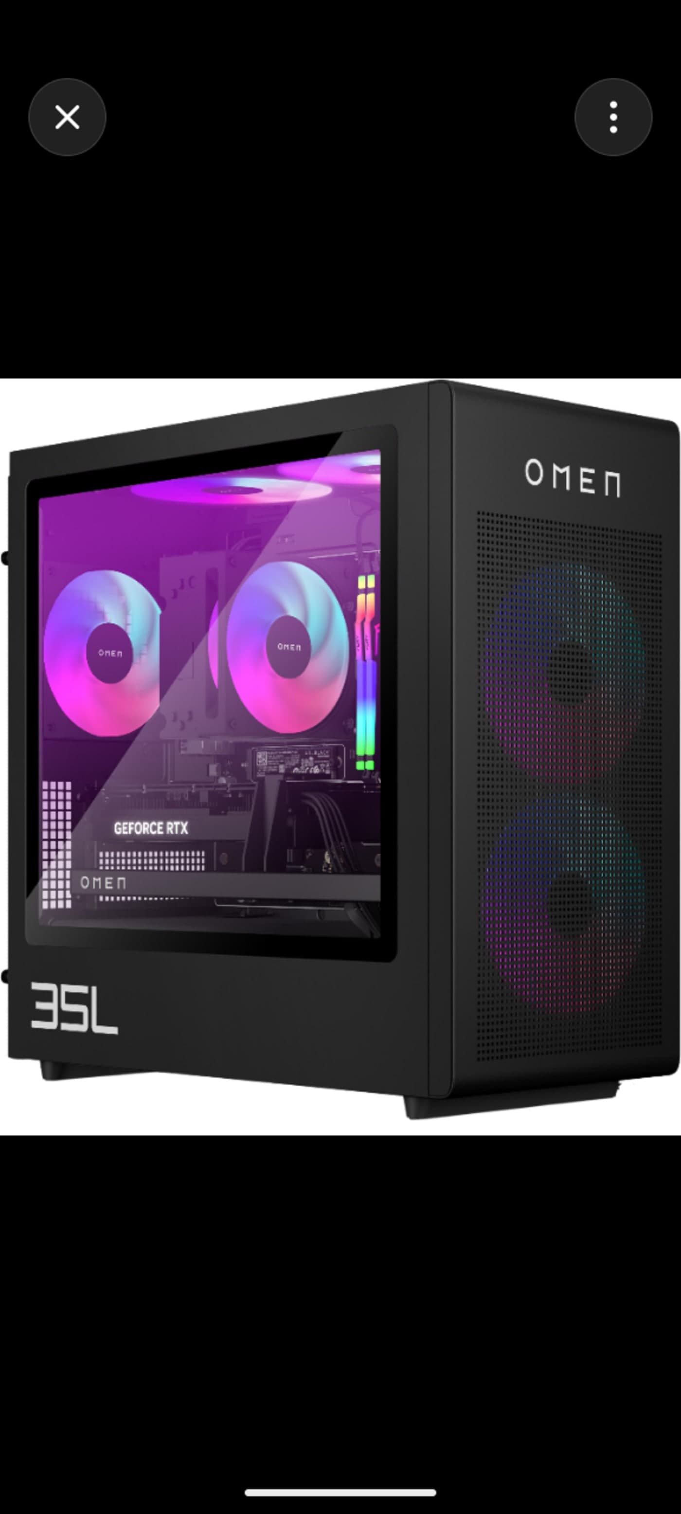 HP Omen Gaming Desktop 1TB RTX 4070 Super