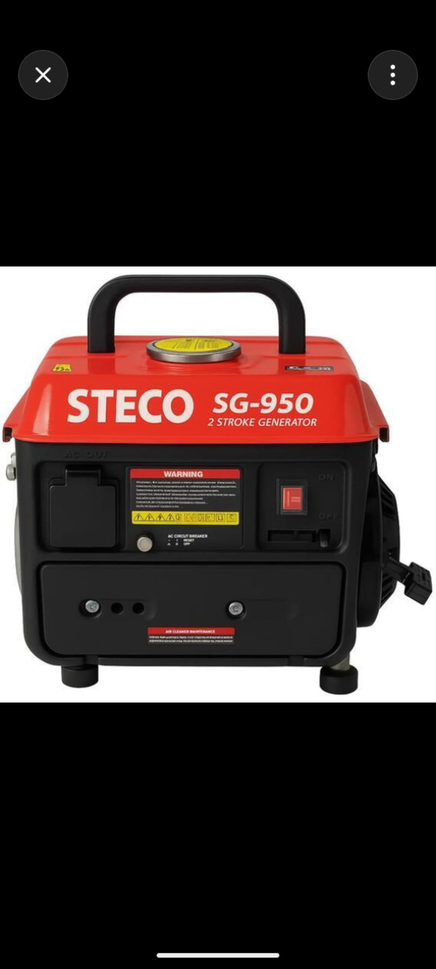 Steco 950W 2-Stroke Petrol Generator