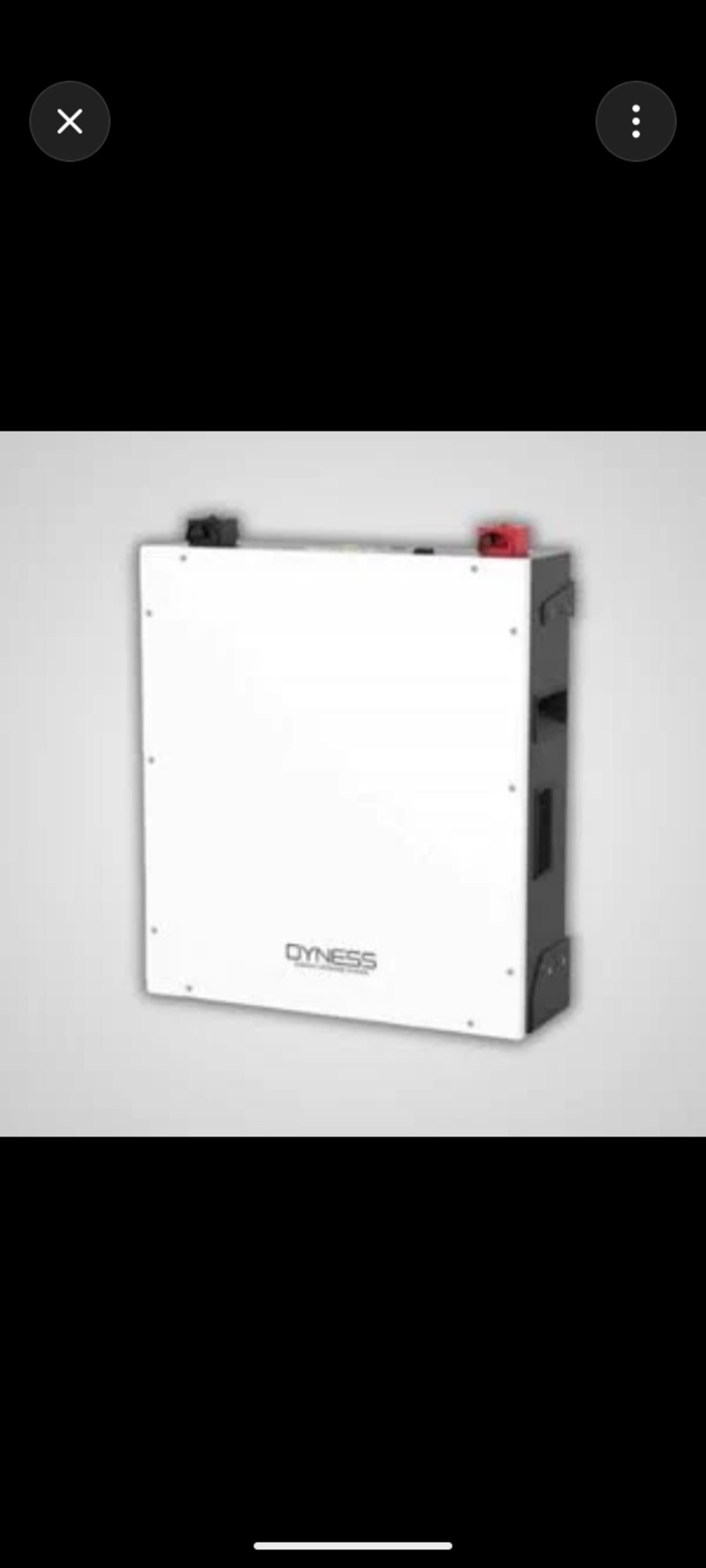 Dyness 5.12kWh 51.2V Wall Mount Battery