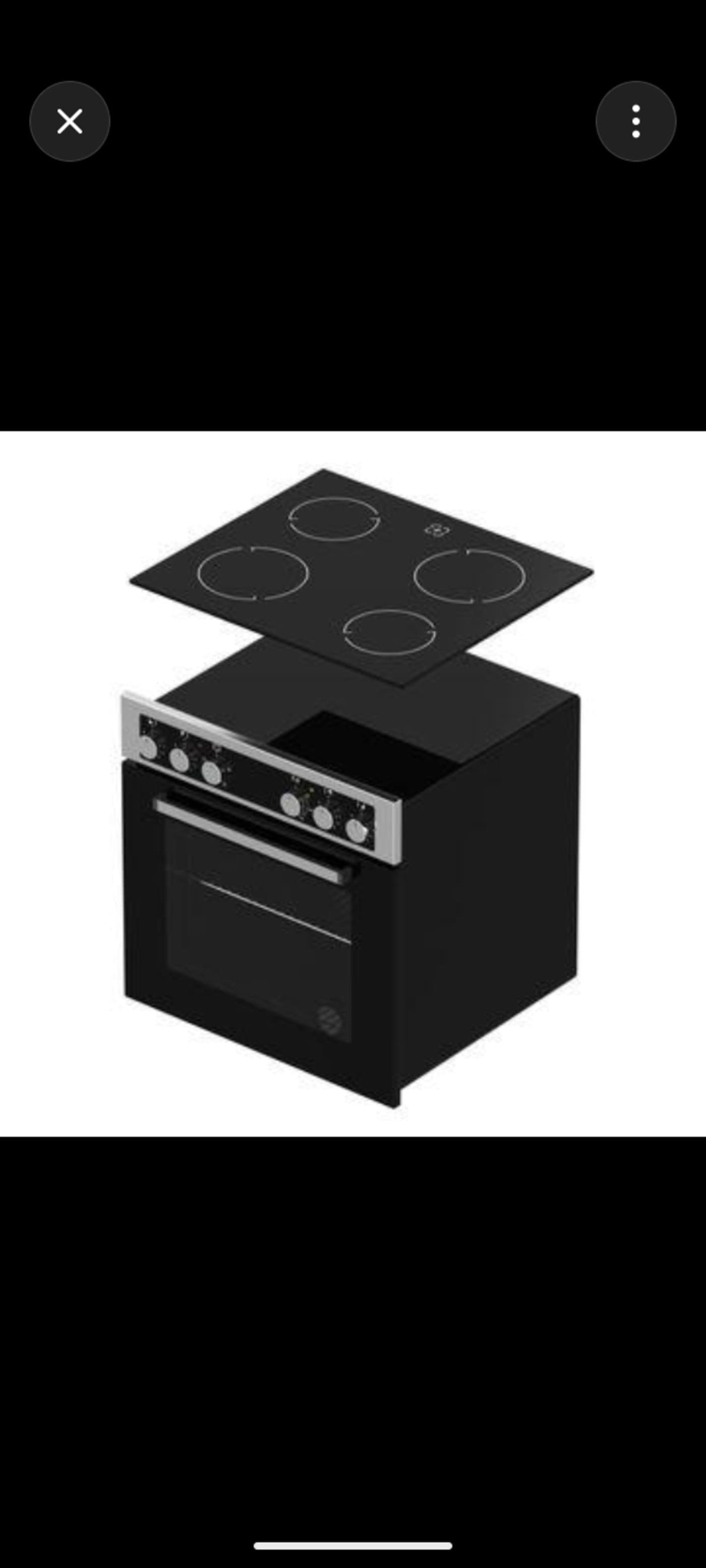 Falco Combi Oven & Ceran Hob 60cm