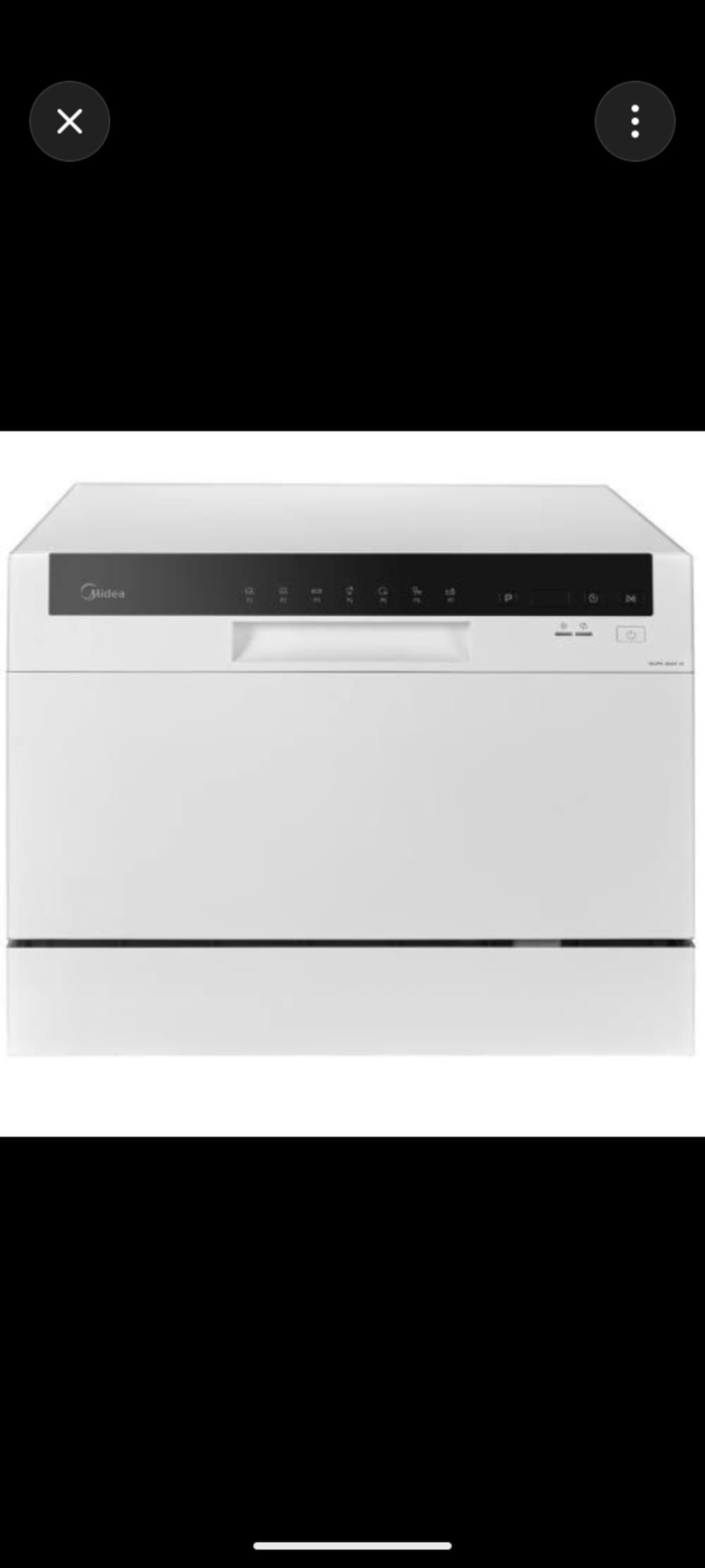 Midea Counter Top Dishwasher 6 Place